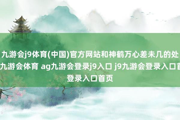 九游会j9体育(中国)官方网站和神鹤万心差未几的处境-九游会体育 ag九游会登录j9入口 j9九游会登录入口首页