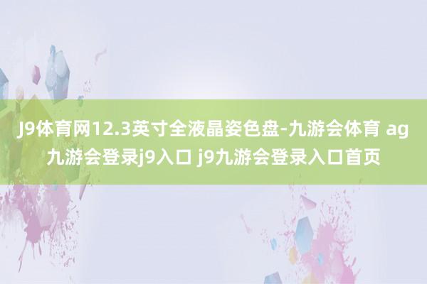 J9体育网12.3英寸全液晶姿色盘-九游会体育 ag九游会登录j9入口 j9九游会登录入口首页