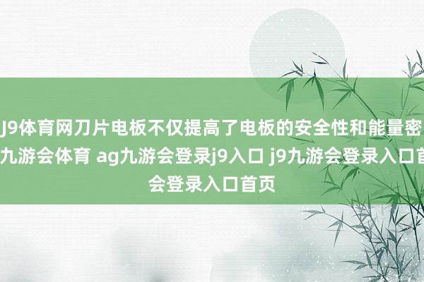 J9体育网刀片电板不仅提高了电板的安全性和能量密度-九游会体育 ag九游会登录j9入口 j9九游会登录入口首页
