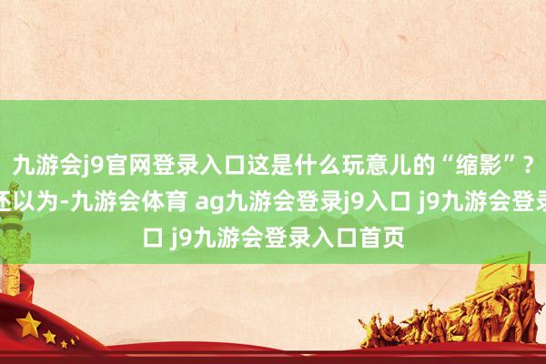 九游会j9官网登录入口这是什么玩意儿的“缩影”？不知谈的还以为-九游会体育 ag九游会登录j9入口 j9九游会登录入口首页
