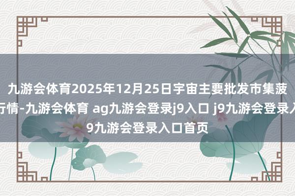 九游会体育2025年12月25日宇宙主要批发市集菠萝价钱行情-九游会体育 ag九游会登录j9入口 j9九游会登录入口首页